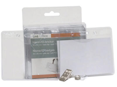 Navneskilt 60x90 mm blød liggende