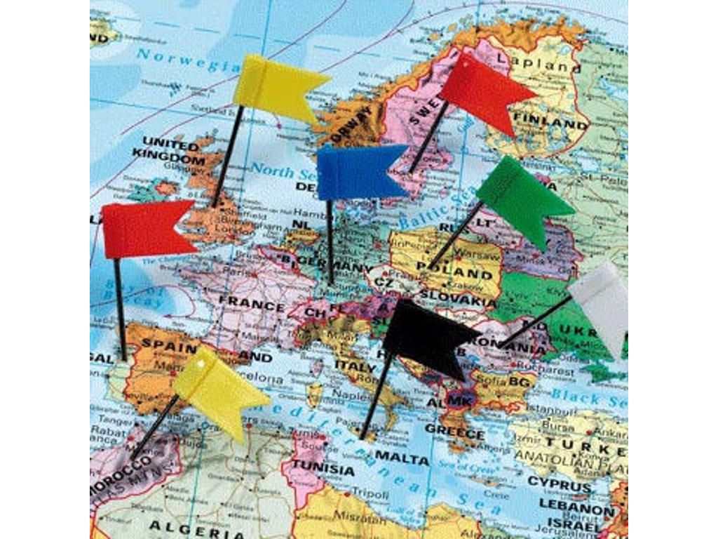 Markeringsnåle i ass. farver 40 stk.