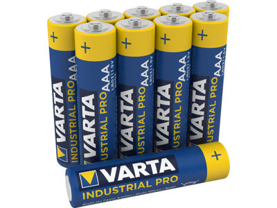 Batteri Varta industrial pro AAA LR03 10 stk