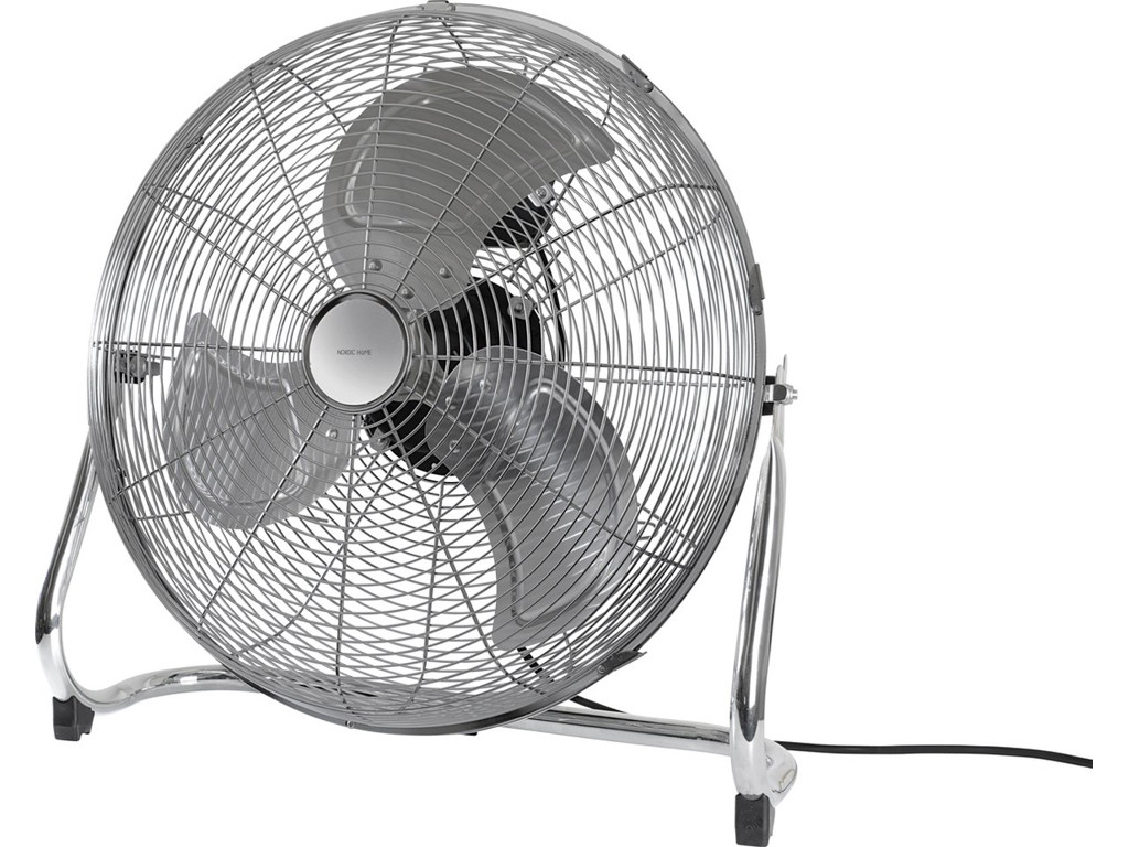 Ventilator gulv Ø 45 cm chrome