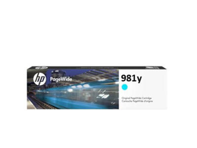 HP 981Y blæk cyan, 16000 sider