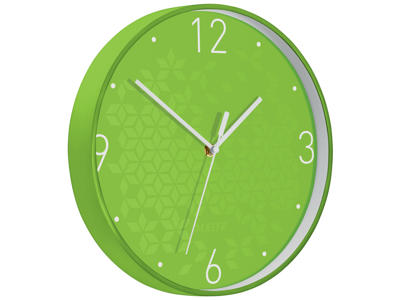 Vægur Leitz WOW Ø29cm grøn