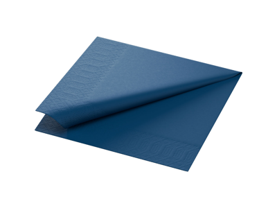 Servietter 33x33 cm 3-lags Duni mørkeblå 8x125 stk