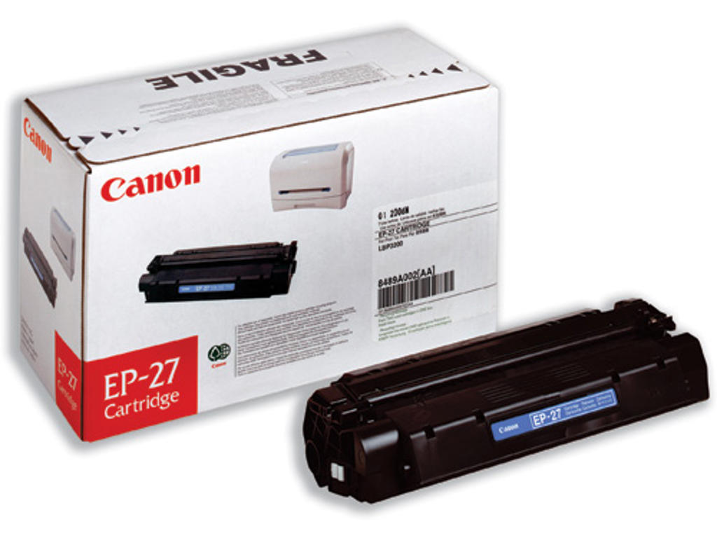 Canon toner EP-27 sort, 2500 sider