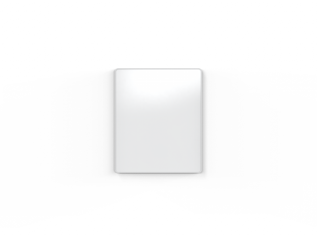 Lintex Whiteboard Edge, hvid kantliste 995 x 1195 mm
