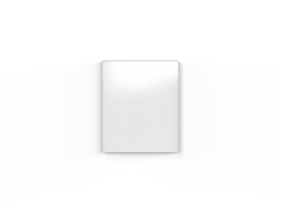 Lintex Whiteboard Edge, hvid kantliste 995 x 1195 mm