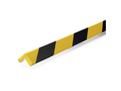 Hjørnebeskyttelsesprofil Durable C19 1m sort/gul