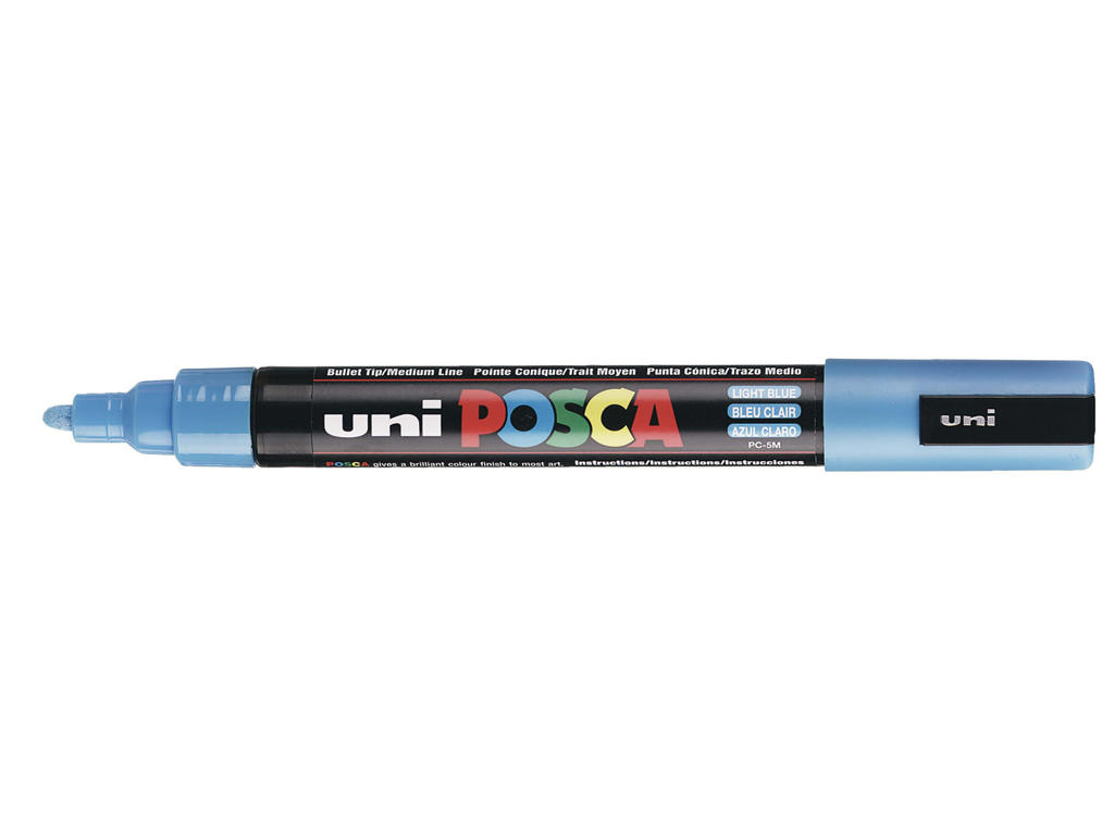 Paintmarker Uni Posca PC-5M light blue
