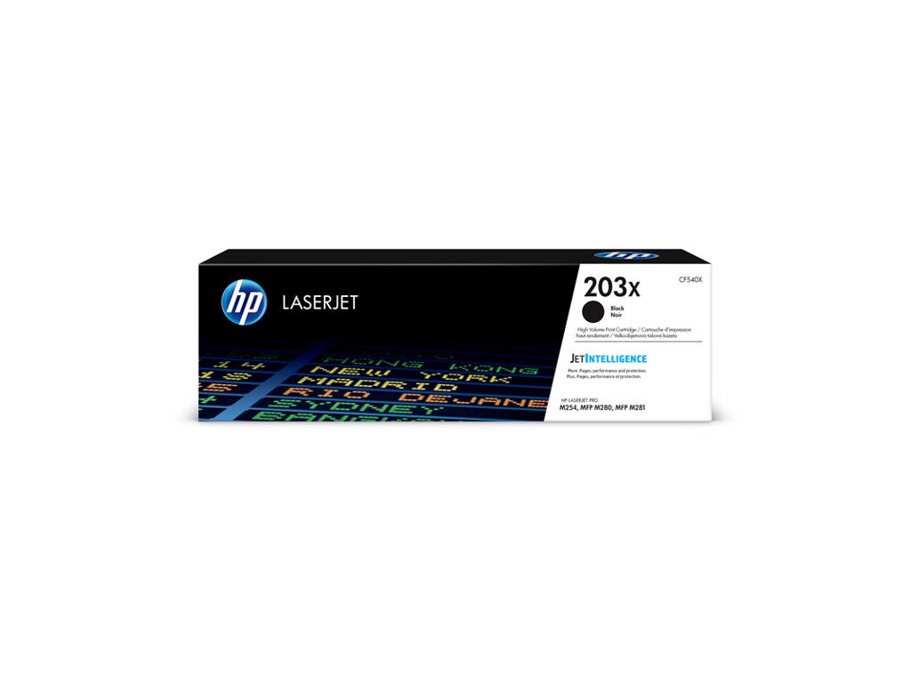 HP 203X toner CF540X sort, 3200 sider
