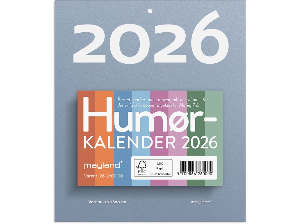 Afrivningskalender Humør 2026