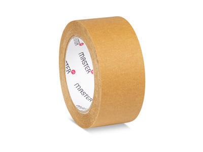 Pakketape papir 48 mm x 50 meter brun