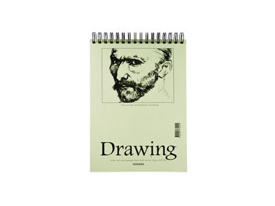 Tegneblok A4 135gr 40 ark