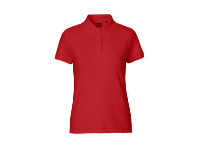 Dame Classic Polo Neutral O22980 rød