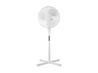Ventilator gulv Ø 40 cm hvid