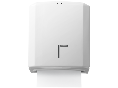 Dispenser Katrin 988113 t/håndklædeark hvid metal 