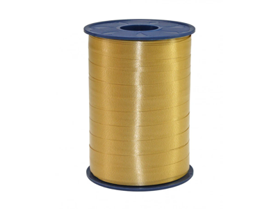 Gavebånd | 10mm x 250m | blank | guld