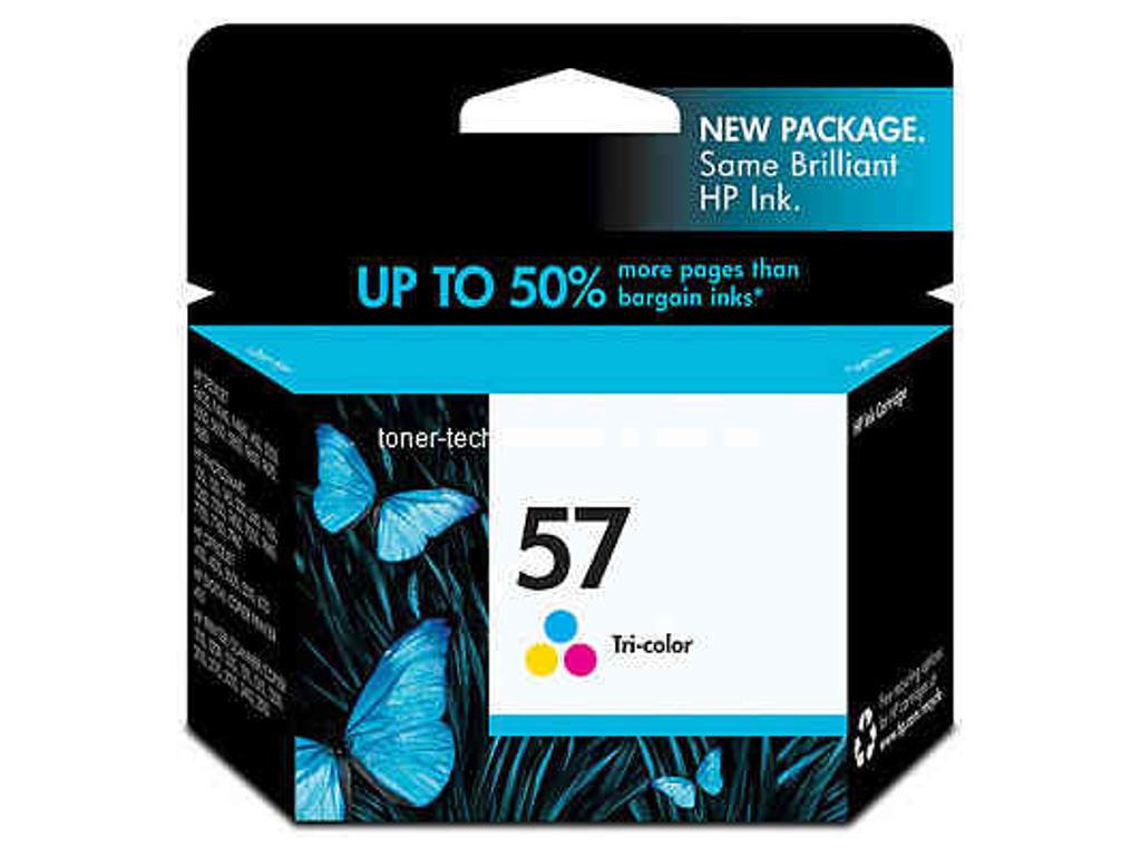 HP 57 blæk CMY, 500 sider