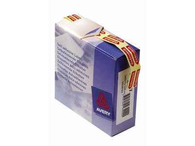 Etiketter underskrift pil 5 x 25mm 1000 stk