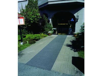 Skrabemåtte Astro Turf 55x90cm. grafit