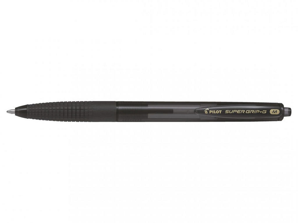 Kuglepen Pilot Super Grip G M 1,0 mm sort