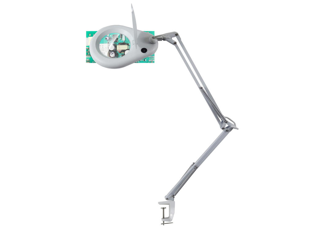 Lup lampe Unilux Zoom hvid