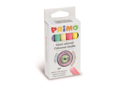 Kridt Primo farvet 10 stk