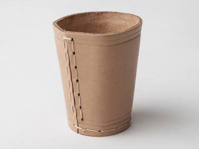 Raflebæger natur 10 cm