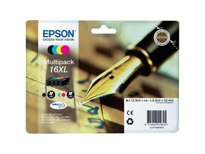 Epson 16XL blæk CMYK