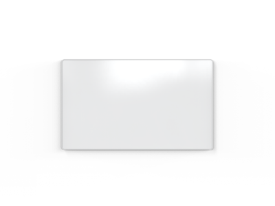 Lintex Whiteboard Edge, hvid kantliste 1995 x 1195mm