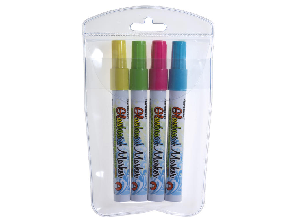 Marker Artline Glassboard EPG4/4W2 4 ass