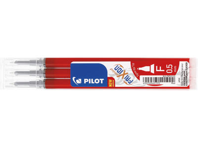 Refill Pilot FriXion Point rød 0,5 mm 3-stk
