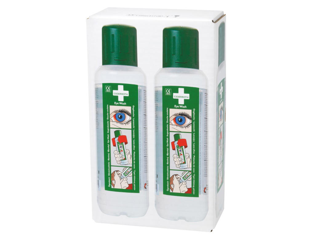 Øjenskyl 500 ml Cederroth 2 flasker
