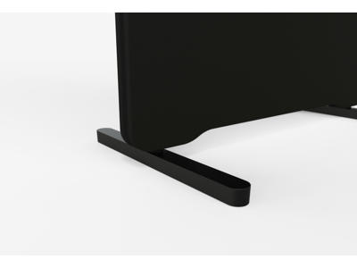 Lintex T-fod Blade sort, justerbar 415 mm