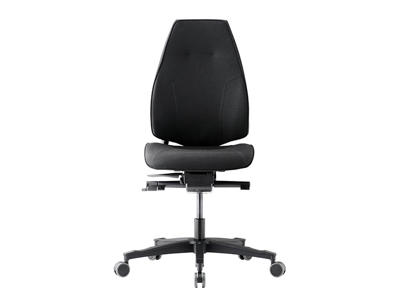 Kontorstol uden armlæn | Lanab 6340+| Sort