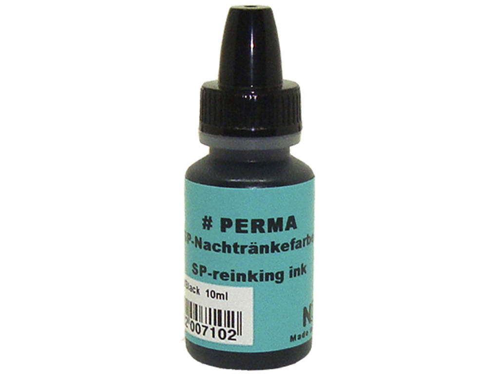 Stempelfarve til Deskmate stempler sort 10 ml