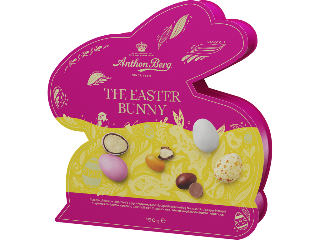 Gaveæske Anton Berg Påskehare 190 g