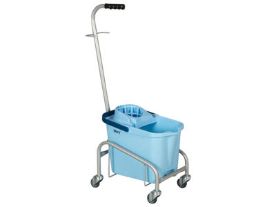 Rengøringsvogn Mery silver incl. 22L spand