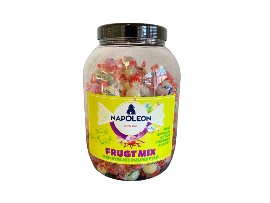 Bolcher frugt mix indpakket 1300 gram