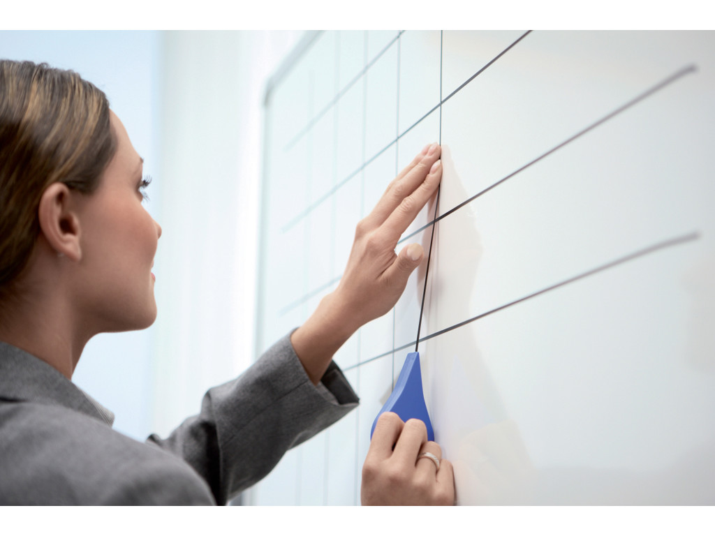 Tape til tavler 1,5 mm x 10 meter sort Nobo