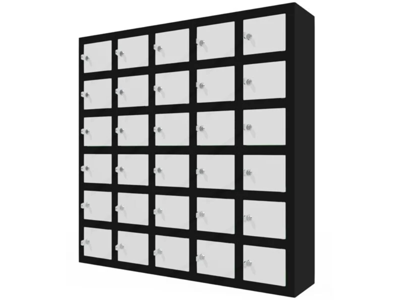 Mobiltelefon/smårumsskab 30rum