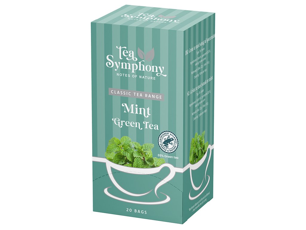 Te | Symphony BKI | Mint Green Tea | 20 breve