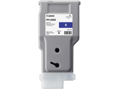 Canon blæk PFI-206 B blå