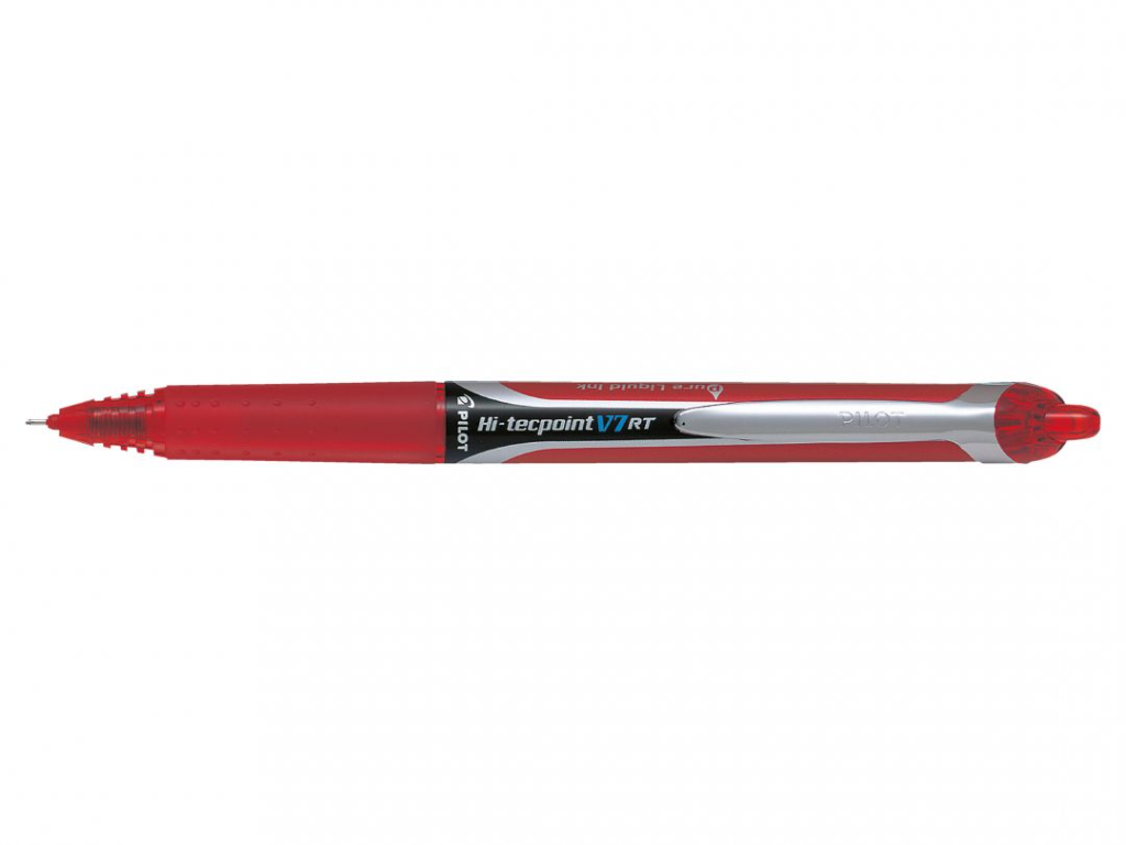 Pilot Hi-Tecpoint V7 RT 0,7mm rød