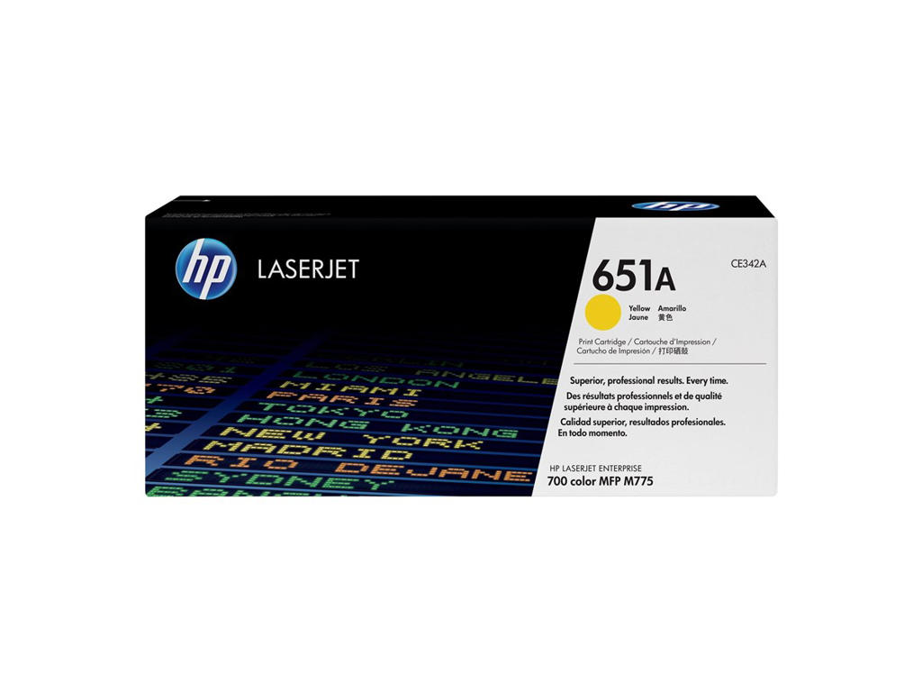 HP 651A toner CE342A gul, 16000 sider