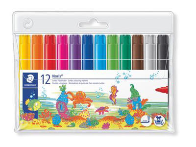 Tusser Noris Jumbo 340 12 ass farver
