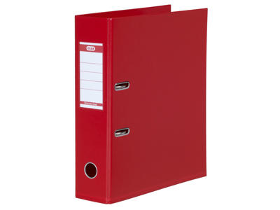 Brevordner ELBA A4 80 mm rød
