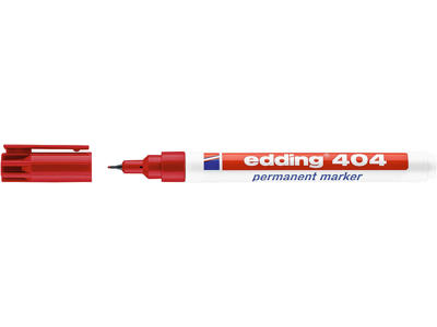 Marker Edding 404 rød