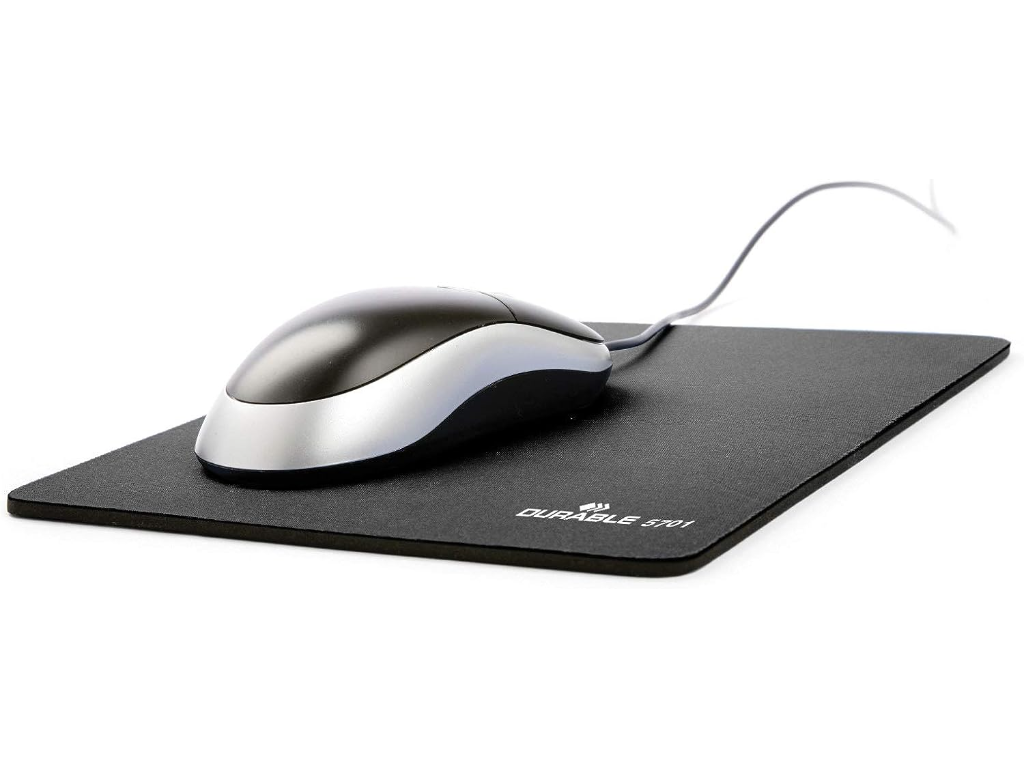 Musemåtte Durable 26x22cm mørkegrå