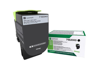 Lexmark toner 702X 71B20K0 sort, 3000 sider