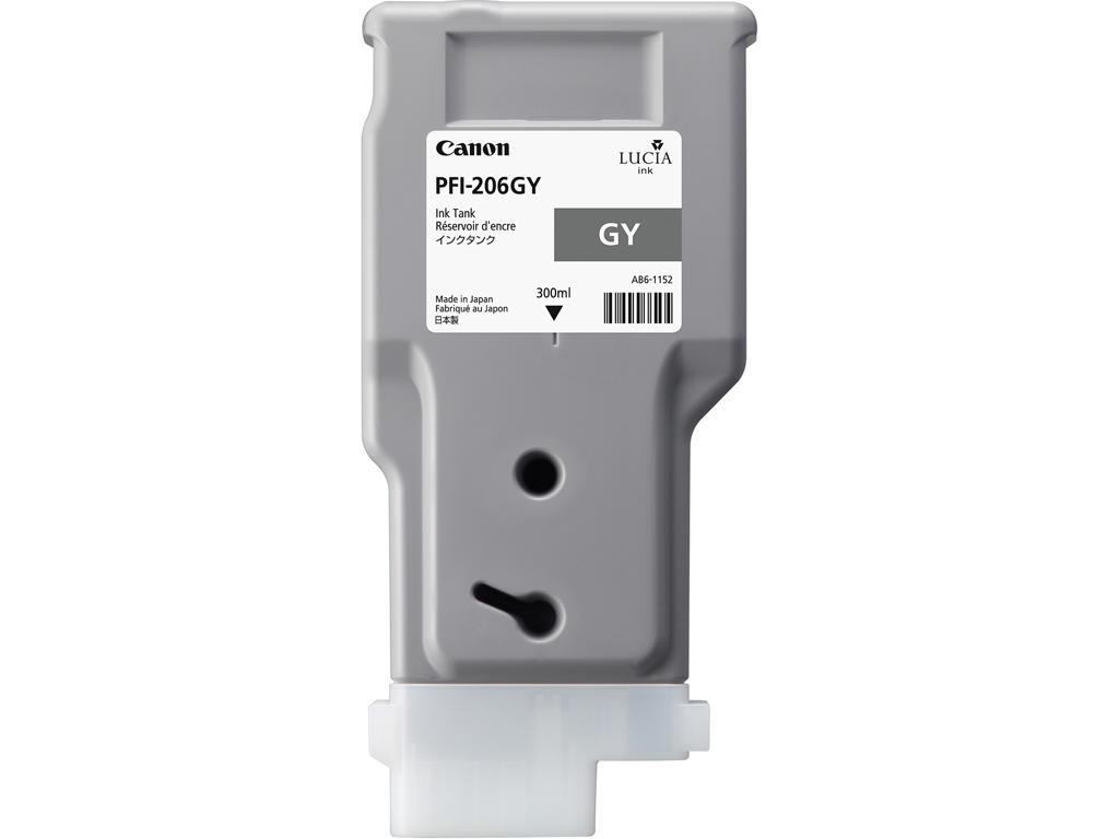 Canon blæk PFI-206 GY grey